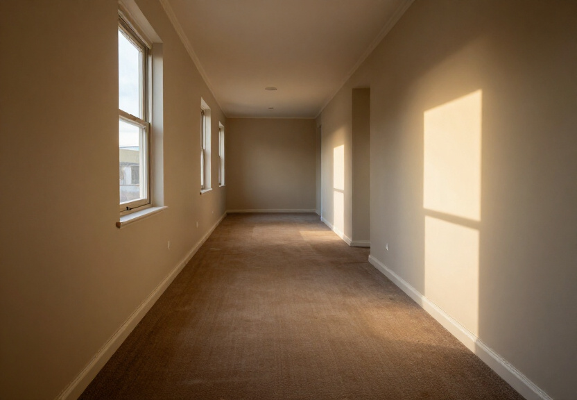 Dry, restored subfloor after moisture removal in Tregear